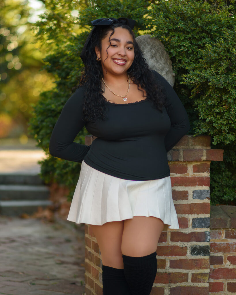 Smyrna Delaware senior posing in a historical area in Odessa, Delaware.